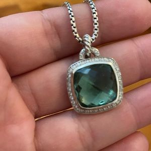 Albion Prasiolite necklace 14